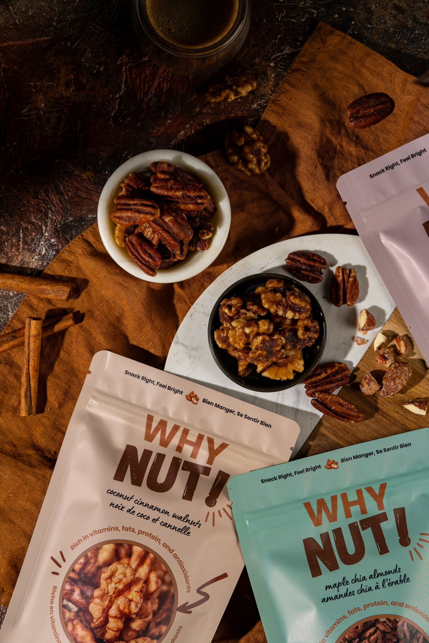 Assorted 3 Packs - Walnuts, Pecans & Almonds