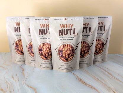 Coconut Cinnamon Walnuts - Pack of 4 & 6