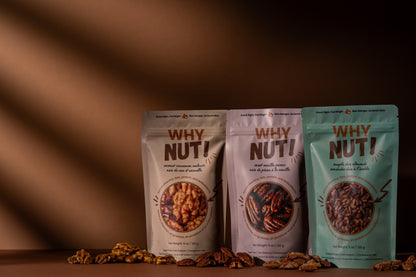 Assorted 3 Packs - Walnuts, Pecans & Almonds